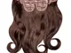 LullaBellz Super Thick 16  5 Piece Blow Dry Wavy Clip In Extensions (Various Shades) - Che...