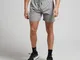 Pantaloncini sportivi in tessuto  da uomo - Grigio tempesta - S