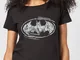 T-Shirt  Batman Sketch Logo - Nero - Donna - XL