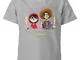 Coco Miguel And Hector Kids' T-Shirt - Grey - 3-4 Anni