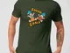 The Flintstones Squad Goals Men's T-Shirt - Forest Green - L