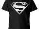 DC Originals Superman Spot Logo Kids' T-Shirt - Black - 11-12 Anni