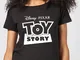 Toy Story Logo Outline Women's T-Shirt - Black - M - Nero