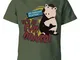 Toy Story Evil Oinker Kids' T-Shirt - Forest Green - 9-10 Anni - Forest Green