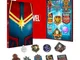 Captain Marvel Zavvi Exclusive Limited Pin Set