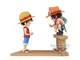 Banpresto Figure One Piece -  Monkey D. Luffy & Portgas D. Ace (Log Stories)