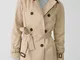  Trench strutturato  Beige XL