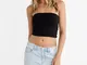  Top a fascia  Nero XS