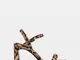  Sandali tacco stampa leopardo  COMBINATO 39