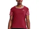 Maglia a manica corta  RUSH™ Energy Colorblock da donna Nero Rose / Rosa Sands / Rosa Sand...