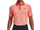 Maglia  Playoff Polo 2.0 Heather da uomo Rush Rosso / Rush Rosso Tint / Academy S