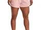 Shorts  Rival Fleece da donna Retro Rosa / Bianco L