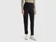 Benetton, Pantaloni Skinny Fit, Nero, Donna