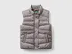 Benetton, Gilet Imbottito "rain Defender", Tortora, Bambini