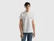 Benetton, Polo Bianca Slim Fit, Bianco, Uomo