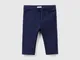 Benetton, Jeggings Super Stretch, Blu Scuro, Bambini