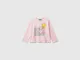 Benetton, T-shirt ©looney Tunes In Caldo Cotone Bio, Rosa, Bambini