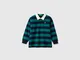 Benetton, Polo Rugby A Righe In Puro Cotone, Multicolore, Bambini