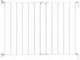 Noma Cancello di Sicurezza Estensibile 62-102 cm Metallo Bianco 93361