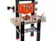 Smoby Banco da Lavoro Bricolo BLACK+DECKER 79x39x103 cm 360701