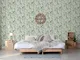 DUTCH WALLCOVERINGS Carta da Parati "Flamingo" Menta