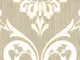 DUTCH WALLCOVERINGS Carta da Parati Fregio Marrone Bianco 13110-30