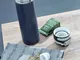 Leifheit Thermos Flip 600 ml Blu Scuro