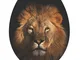 SCHÜTTE Tavoletta WC Lucida con Chiusura Rallentata LION in MDF