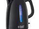 Russell Hobbs Bollitore Textures Plus Nero 2400 W 1,7 L