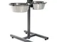 TRIXIE Supporto Regolabile Ciotola per Cane 5,6 L 24 cm 24922