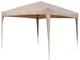 HI Tenda per Feste Pieghevole 3x3 m Beige