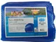 Summer Fun Copertura Solare per Piscina Ovale 600x320 cm in PE Blu