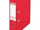 Esselte File ad Arco con Leva No 1 5 pz Rosso 75 mm