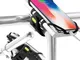 BoneCollection Supporto per Smartphone 2-in-1 Bike Tie Pro Nero