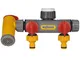 Hozelock Connettore a 3 Vie per Rubinetto Flowmax