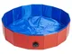 Animal Boulevard Piscina per Animali Cooling M 80x80x20 cm Rosso/Blu