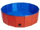 Animal Boulevard Piscina per Animali Cooling L 100x100x30 cm Rosso/Blu