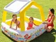 INTEX Piscina Gonfiabile con Parasole 157x157x122 cm