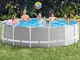 INTEX Set Piscina Prism Frame 457x122 cm 26726GN