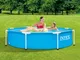 INTEX Piscina Metal Frame 244x51cm