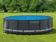 INTEX Copertura Solare per Piscina Blu 470 cm in Polietilene