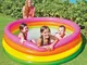 INTEX ntex Piscina Gonfiabile Sunset con 4 Anelli 168x46 cm