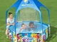 Bestway Piscina per Bambini Fuori Terra Pro Anti UV Acciaio 183x51cm