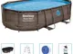 Bestway Set Piscina Power Steel 488x305x107 cm