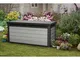 Keter Contenitore da Giardino Denali 570L Antracite