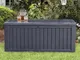 Keter Contenitore da Giardino Rockwood 570 L Antracite
