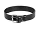 BAHCO Cintura in Pelle Pesante 4750-HDLB-1 Nera