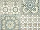 DUTCH WALLCOVERINGS Carta da Parati Motivo Mattonelle Marocco Marrone