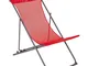 Bo-Camp Sedia da Spiaggia Penco Rossa