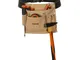Toolpack Cintura Porta Attrezzi in Pelle con 1 Tasca Regolare 366.010